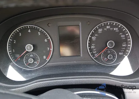 2012 Volkswagen Passat 2.5L Se z USA, uszkodzony, nr VIN 1VWBP7A30CC021291